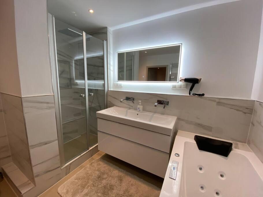 Luxury Apartment With Air Conditioning & Jaccuzzi Near Frankfurt Wiesbaden Hofheim am Taunus Exterior photo